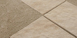 Dry Laying over gravel, sand or grass