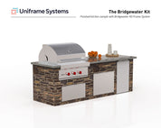 THE BRIDGEWATER OUTDOOR KITCHEN FRAME