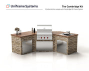 THE CAMBRIDGE OUTDOOR KITCHEN FRAME