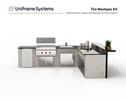THE MASHPEE OUTDOOR KITCHEN FRAME