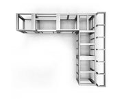 THE MASHPEE OUTDOOR KITCHEN FRAME